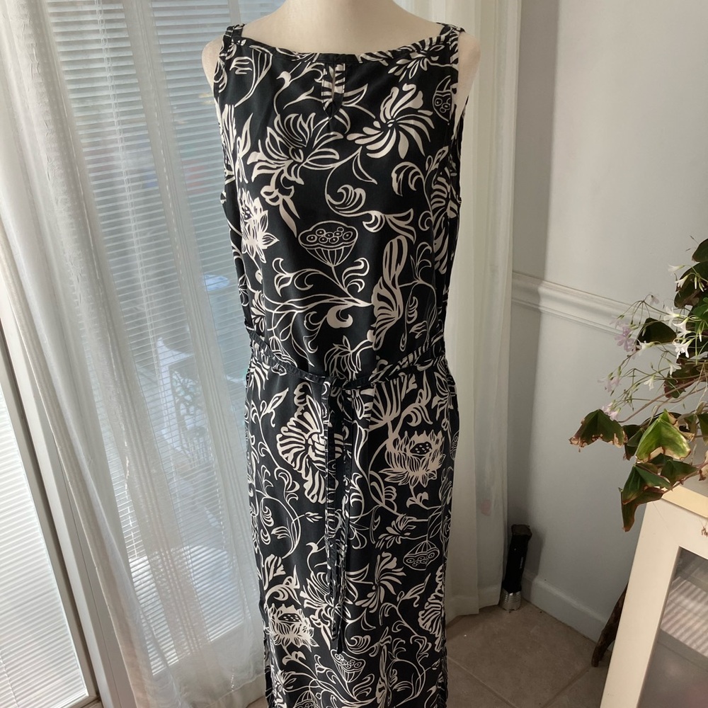 Democracy Monochrome Floral Dress